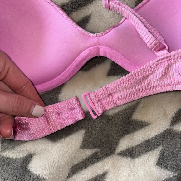 PINK Scoop Push-Up Underwire Bikini Top Size Small - Picture 5 of 5